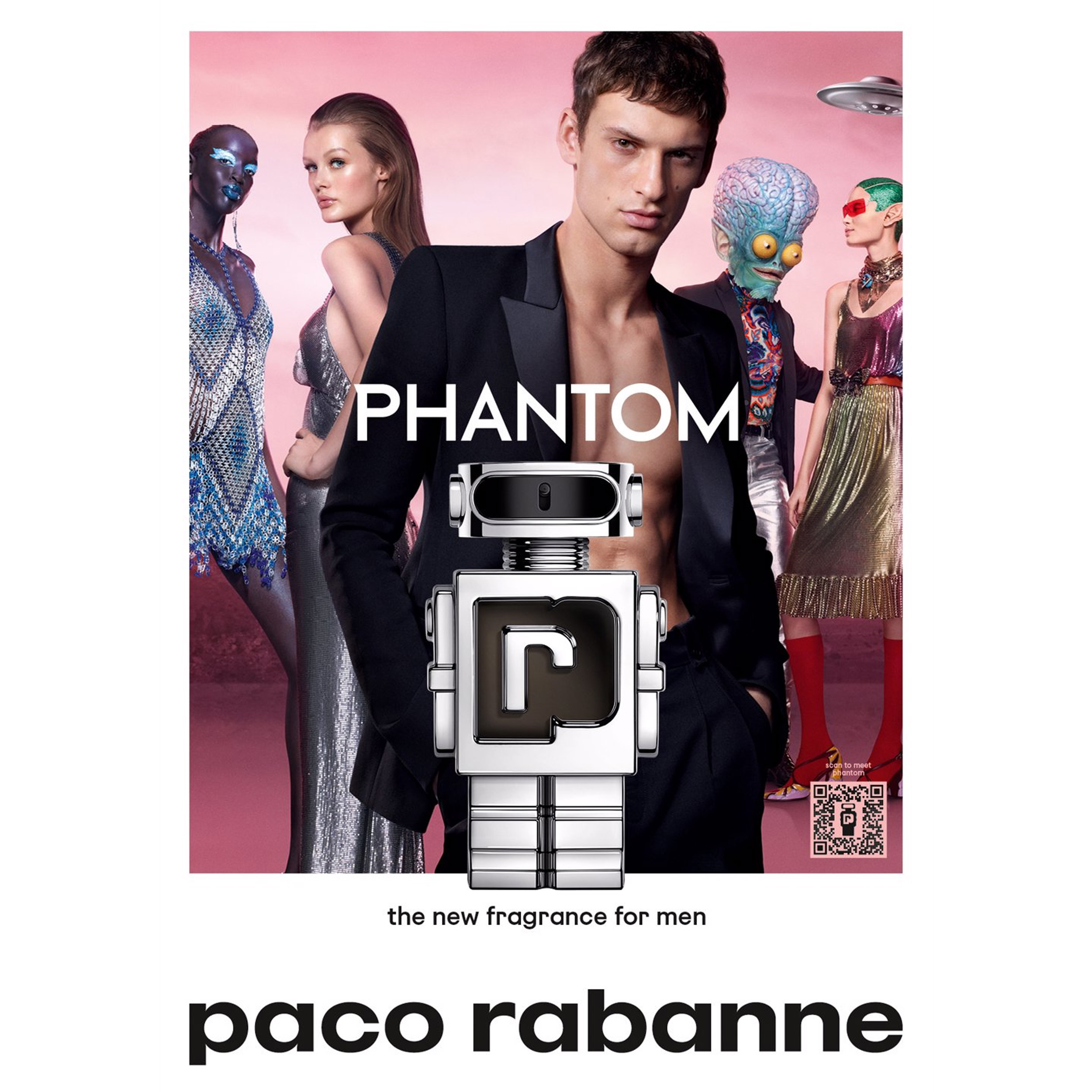 Perfume Phantom Paco Rabanne    (Replica Con Fragancia Importada)- Hombre 
