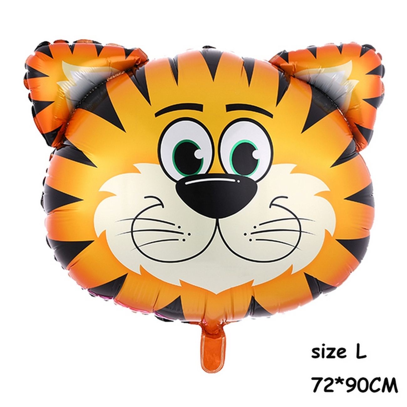 Kit Set Globo Feliz Cumpleaños Tigre Animales De La Selva