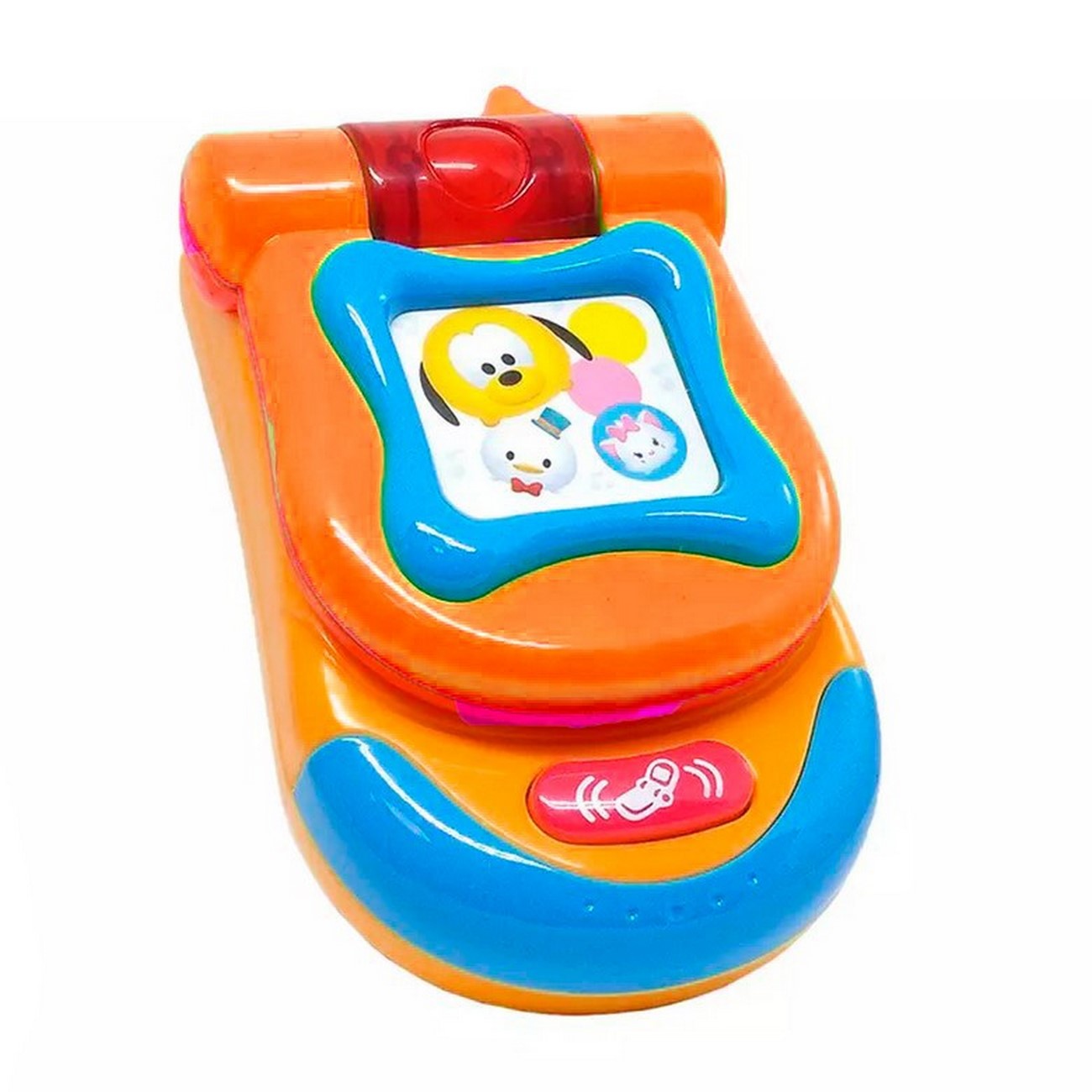 Teléfono Celular Pato Juguete Luces Bebe Niños + Baterias