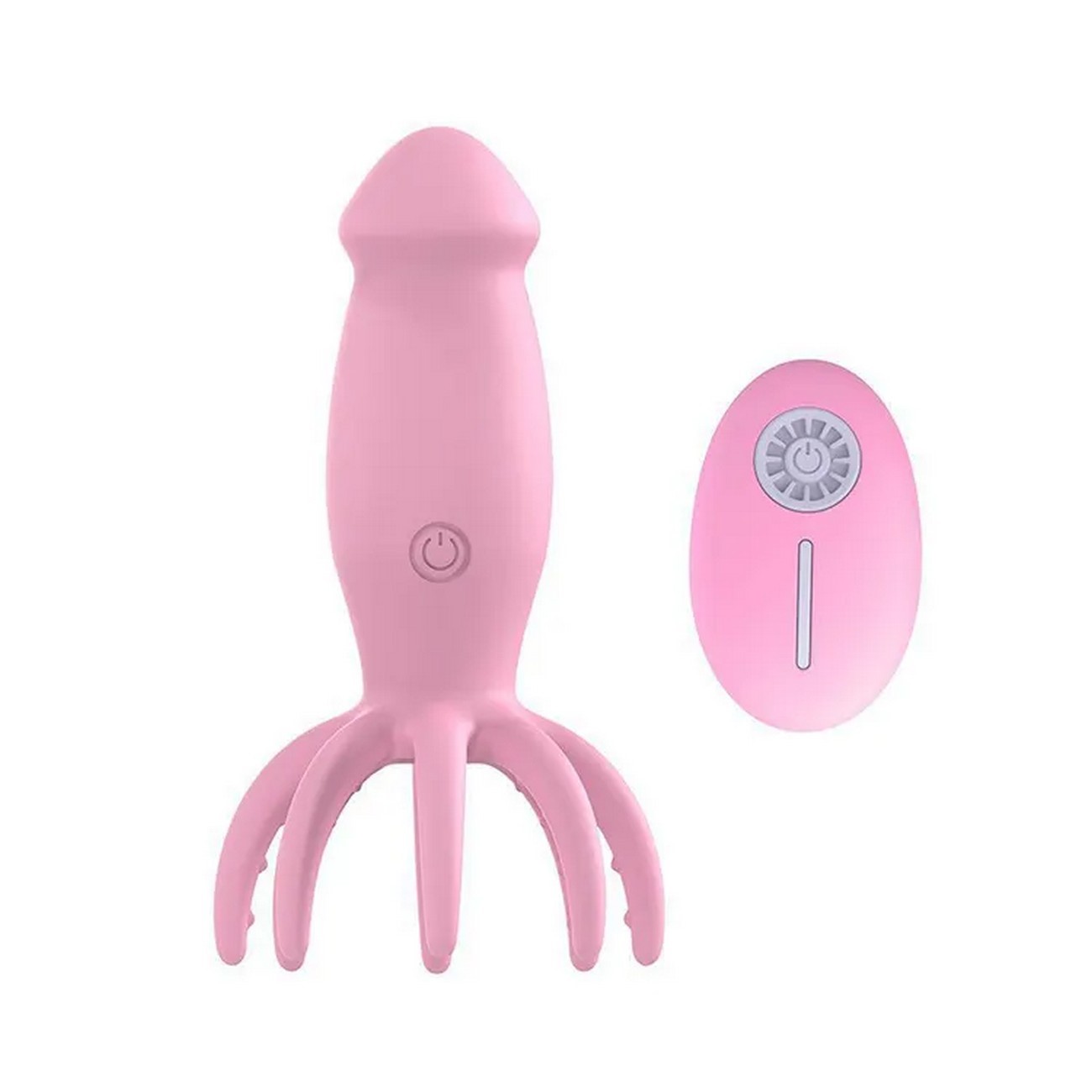 Vibrador Consolador Pulpo Recargable Con Control 26495-65