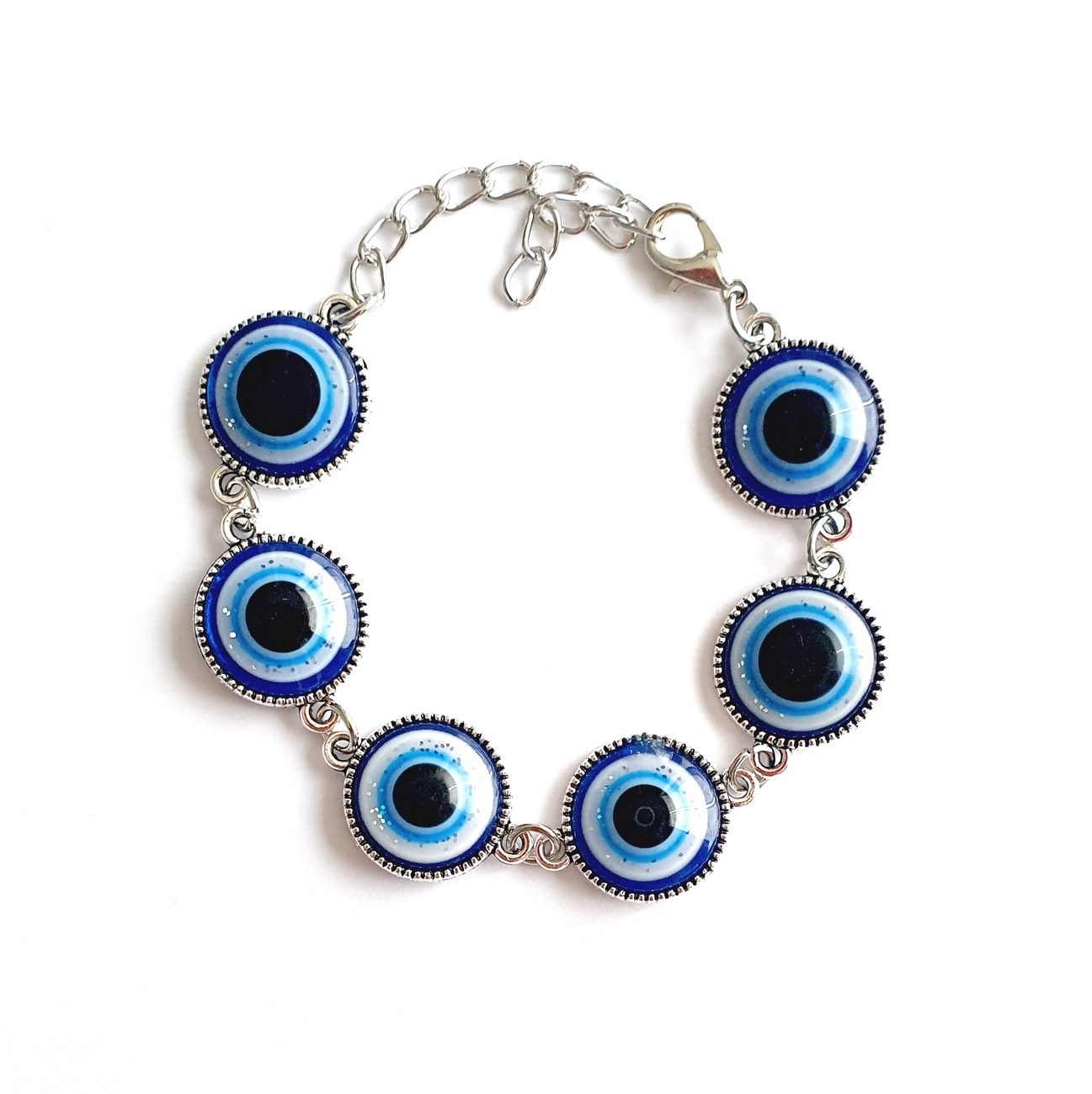 Pulsera Ojo Turco De La Buena Suerte Nazar + Estuche