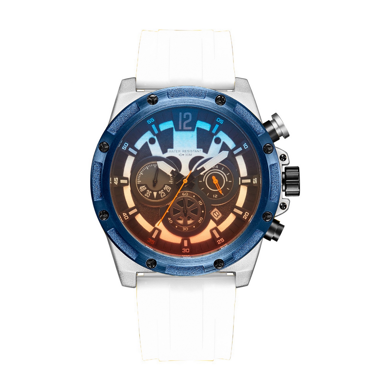 Reloj G-force Original H3907g Crono Calendario + Estuche