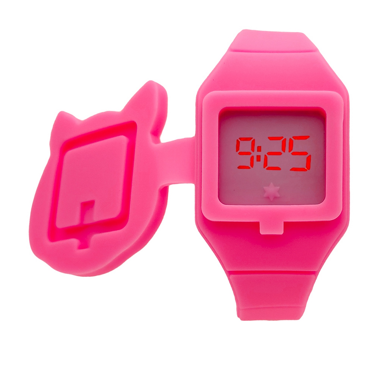 Reloj Cerdito Digital Led + Estuche