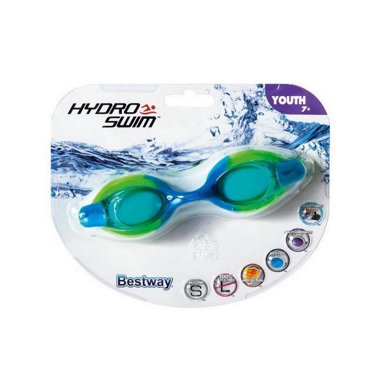 Gafas De Natacion Bestway 21065 Protección Uv Antiempañante