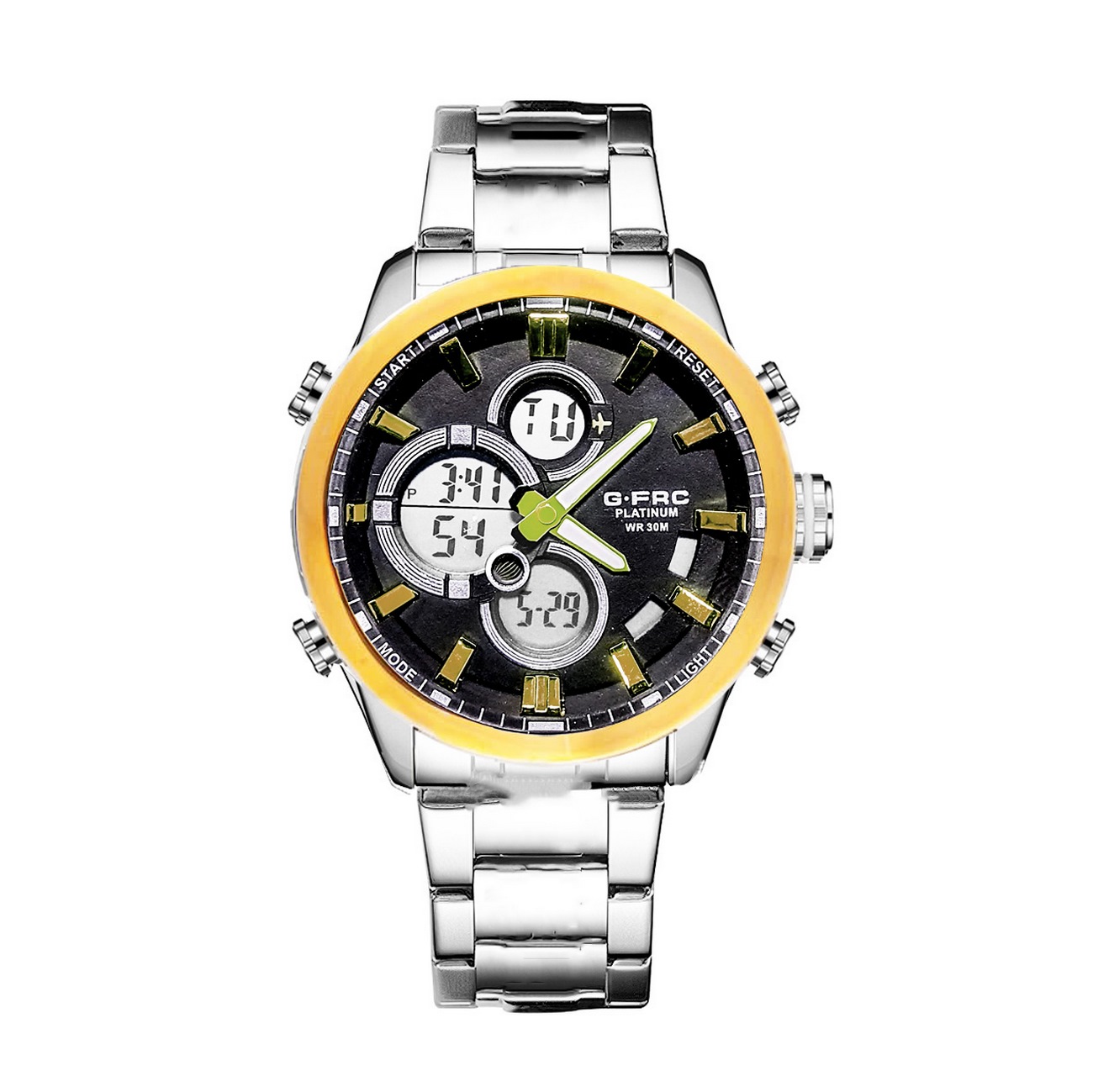 Reloj G-force Original Al163 Digital Acero Hombre + Estuche