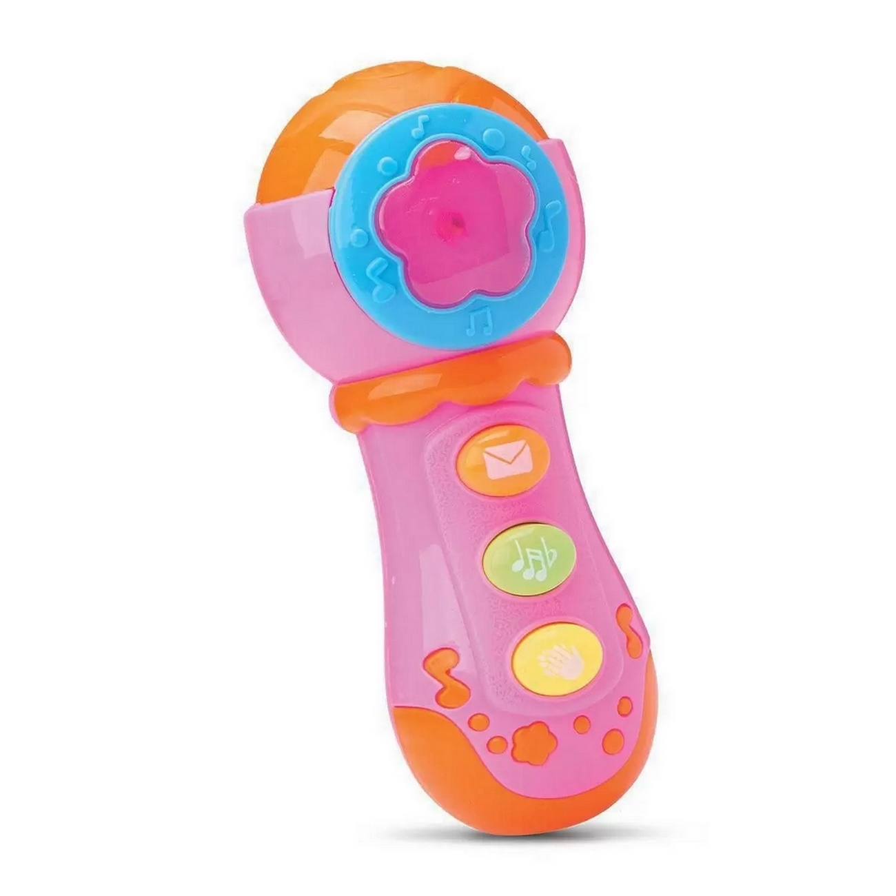 Micrófono Para Bebés Con Luz Y Sonidos Juguete + Baterias