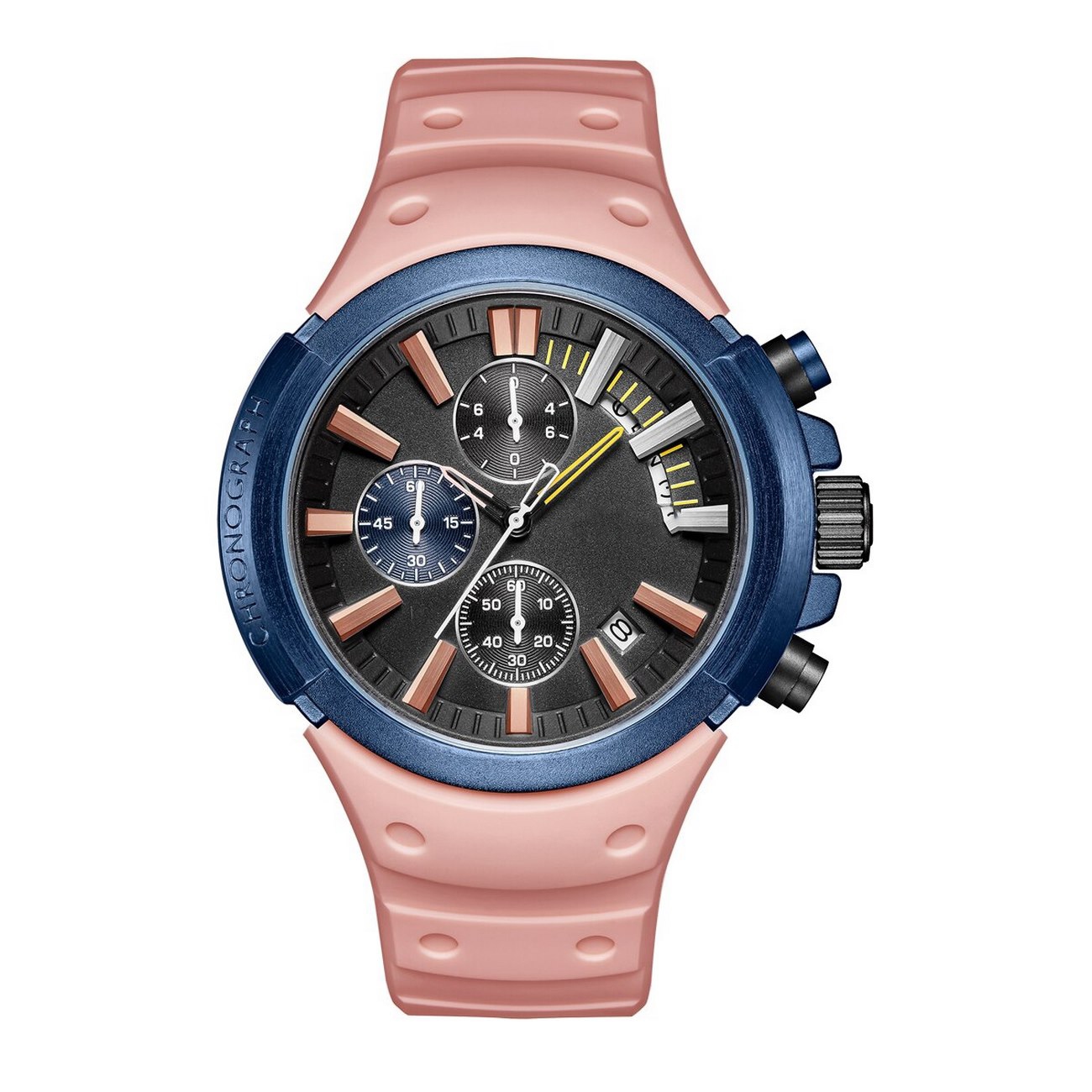 Reloj G-force Original H3993g Crono Calendario + Estuche