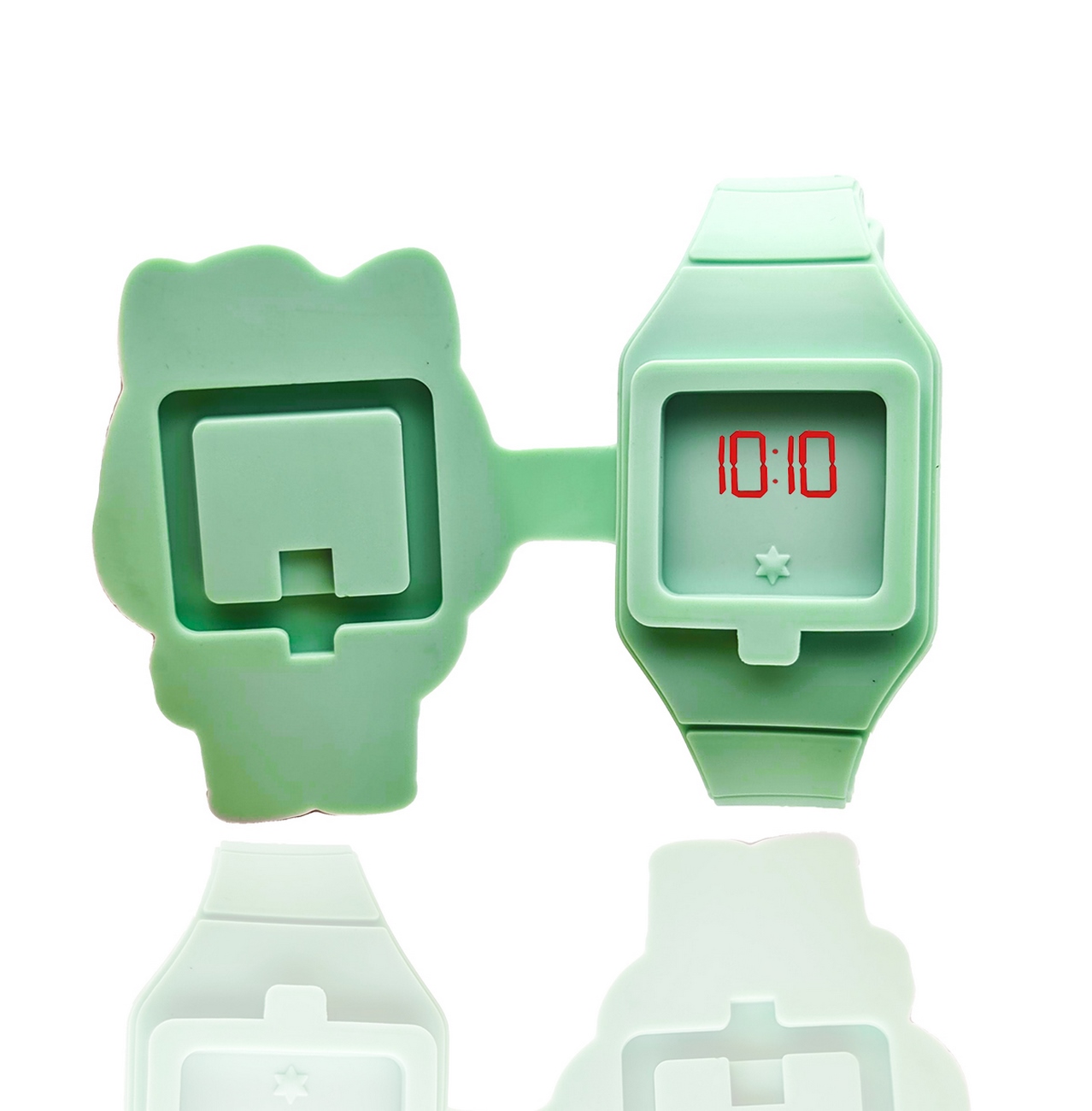 Reloj Digital Led Perrito Niño Niña + Estuche 