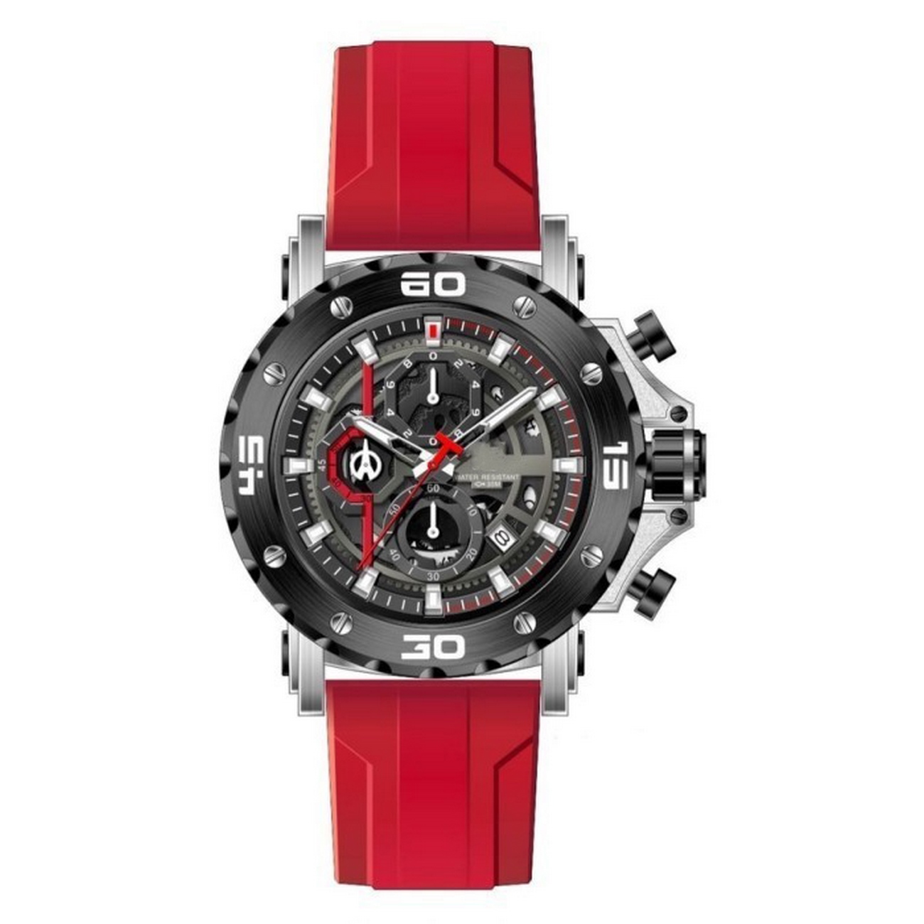 Reloj G-force Original H3959g Crono Calendario + Estuche