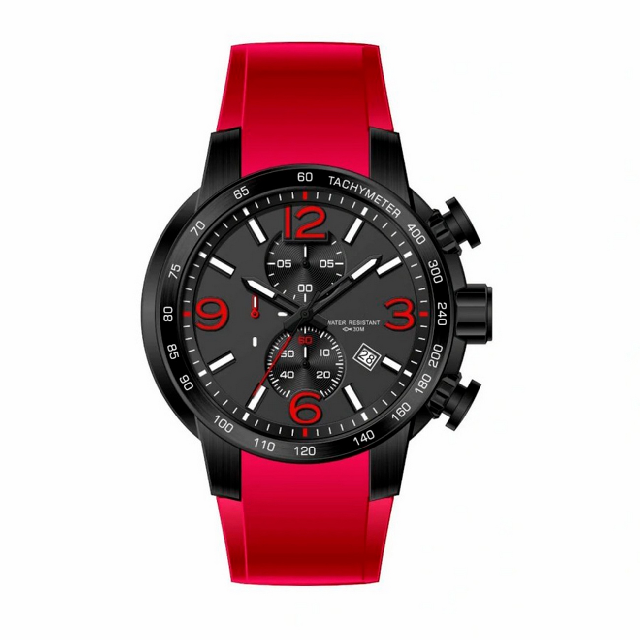 Reloj G-force Original H3450g Crono Calendario + Estuche