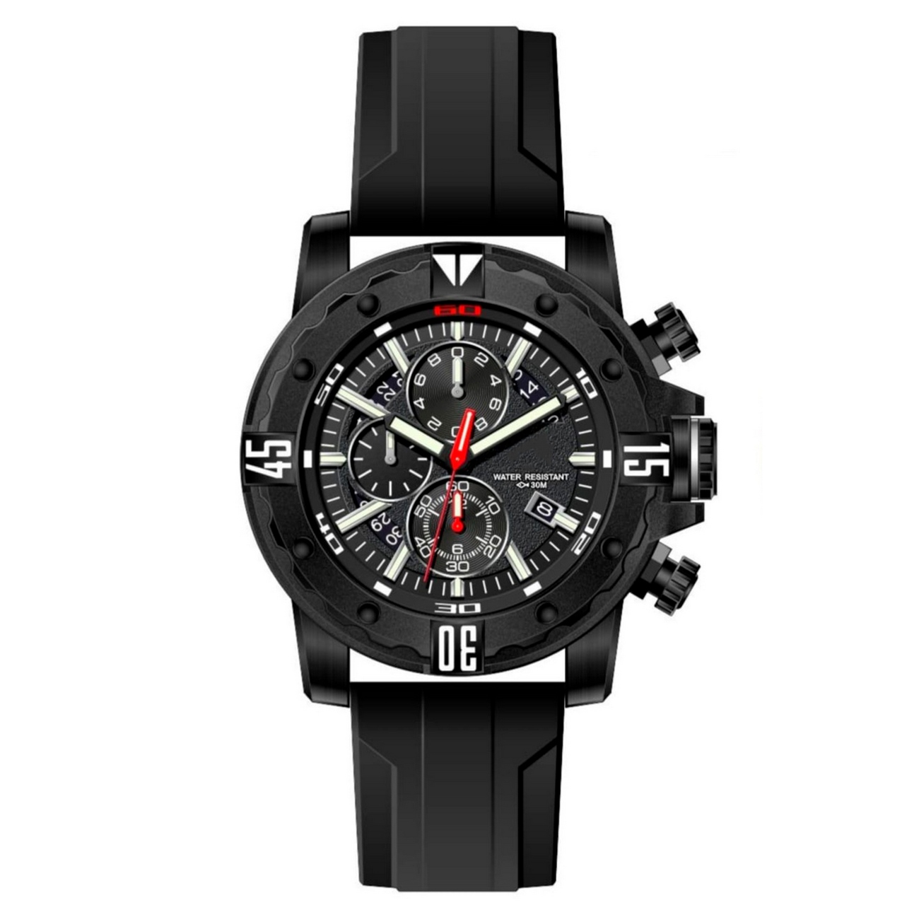 Reloj G-force Original H3957g Crono Calendario + Estuche