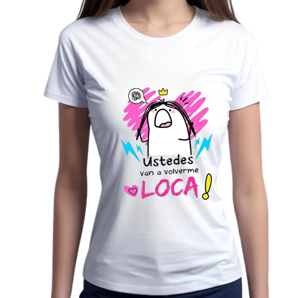 Camiseta Blanca Loca - Copaza