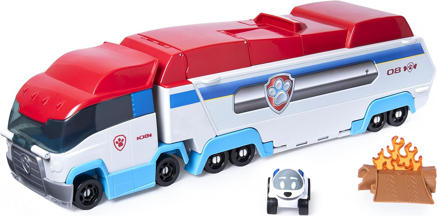 Bus Paw Patrol Patrulla Canina Transformer 2 En 1