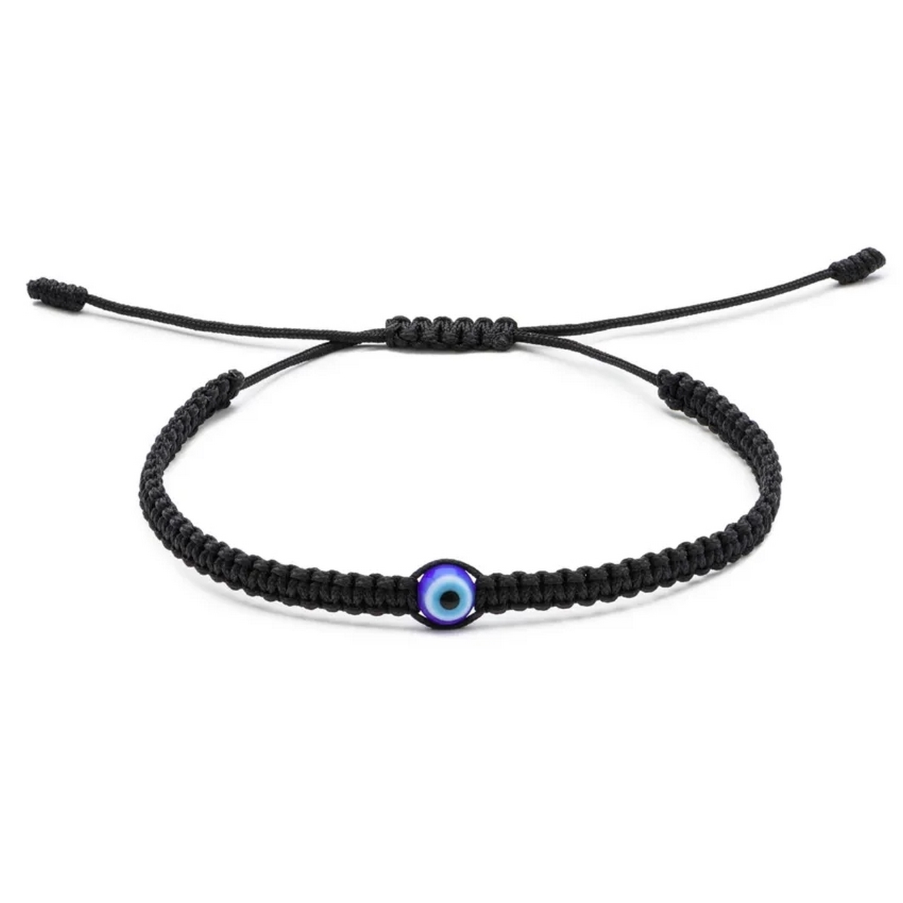 Pulsera Ojo Turco Proteccion Tejida + Estuche 