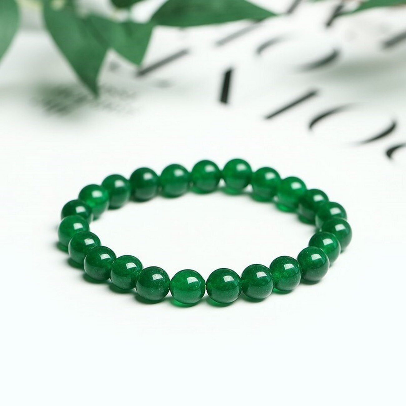 Pulsera Cuarzo Jade + Estuche Gamushop