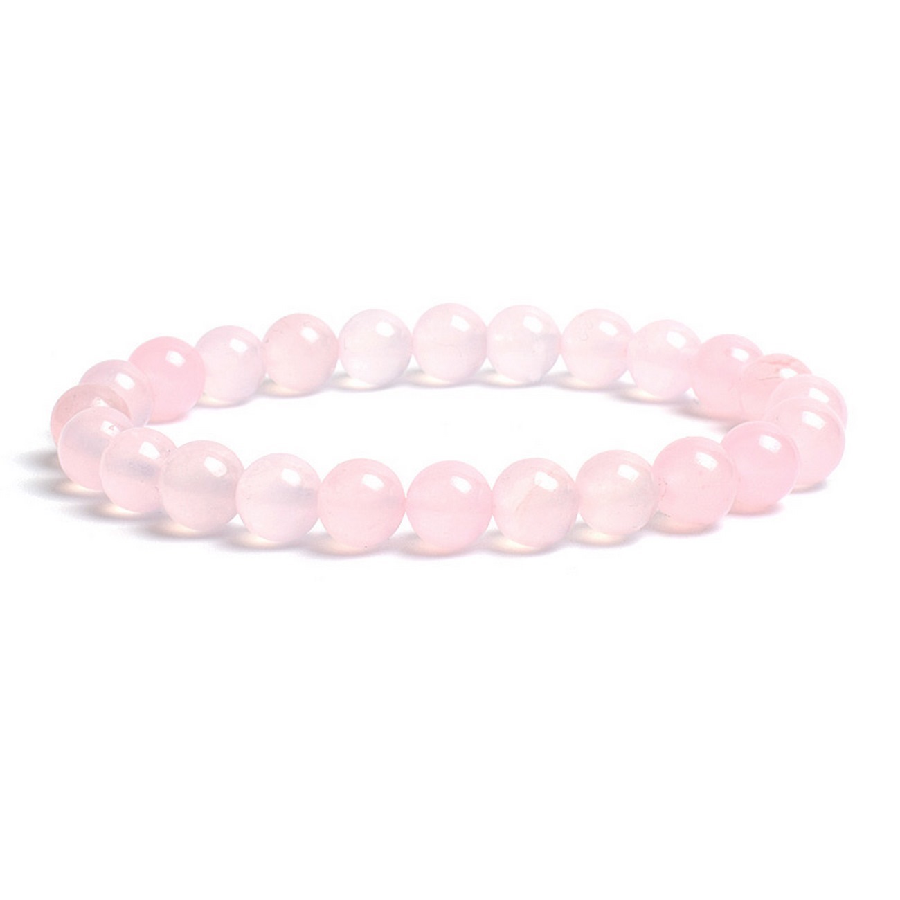 Pulsera Cuarzo Rosa + Estuche Gamushop