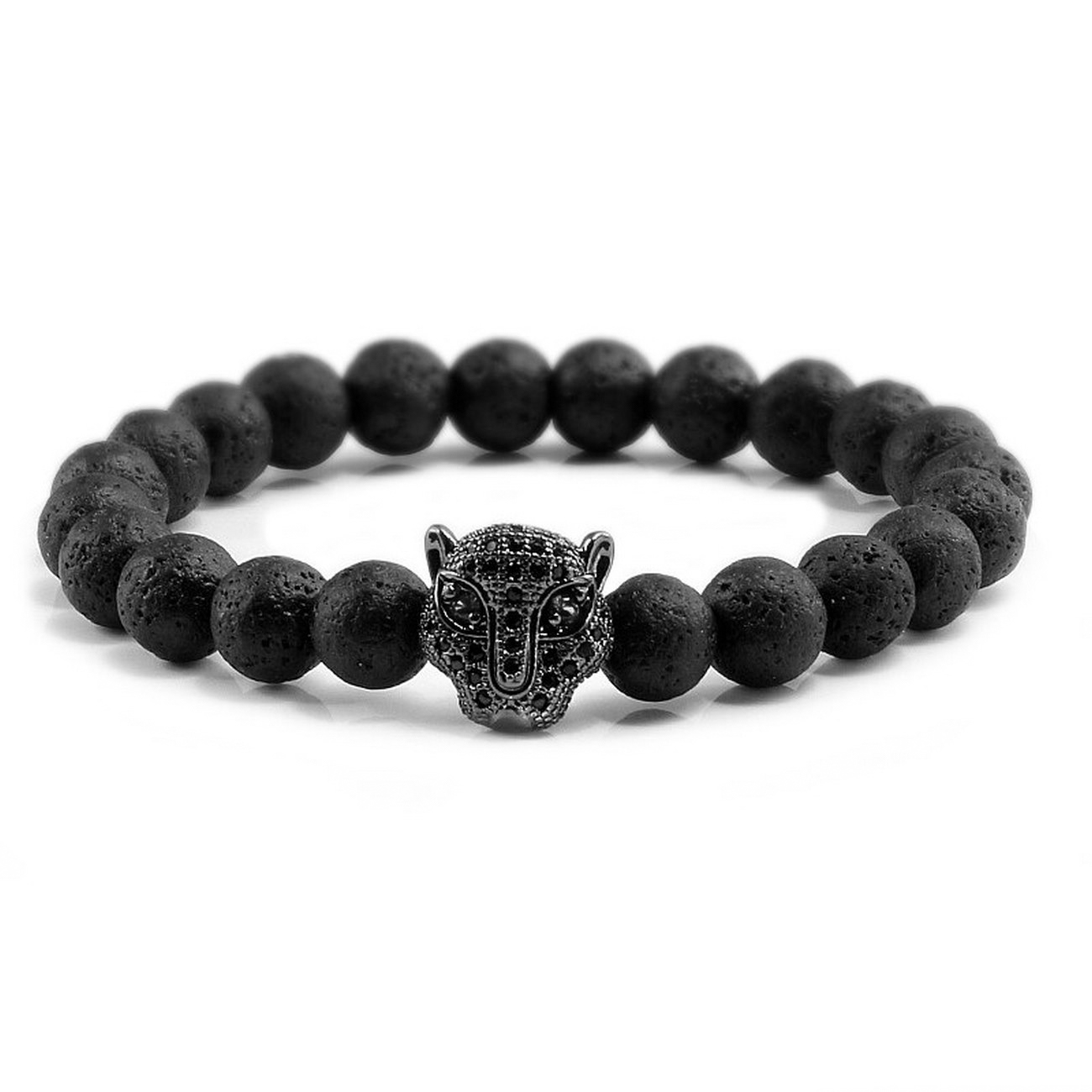 Pulsera Puma Piedra Volcanica + Estuche Gamushop