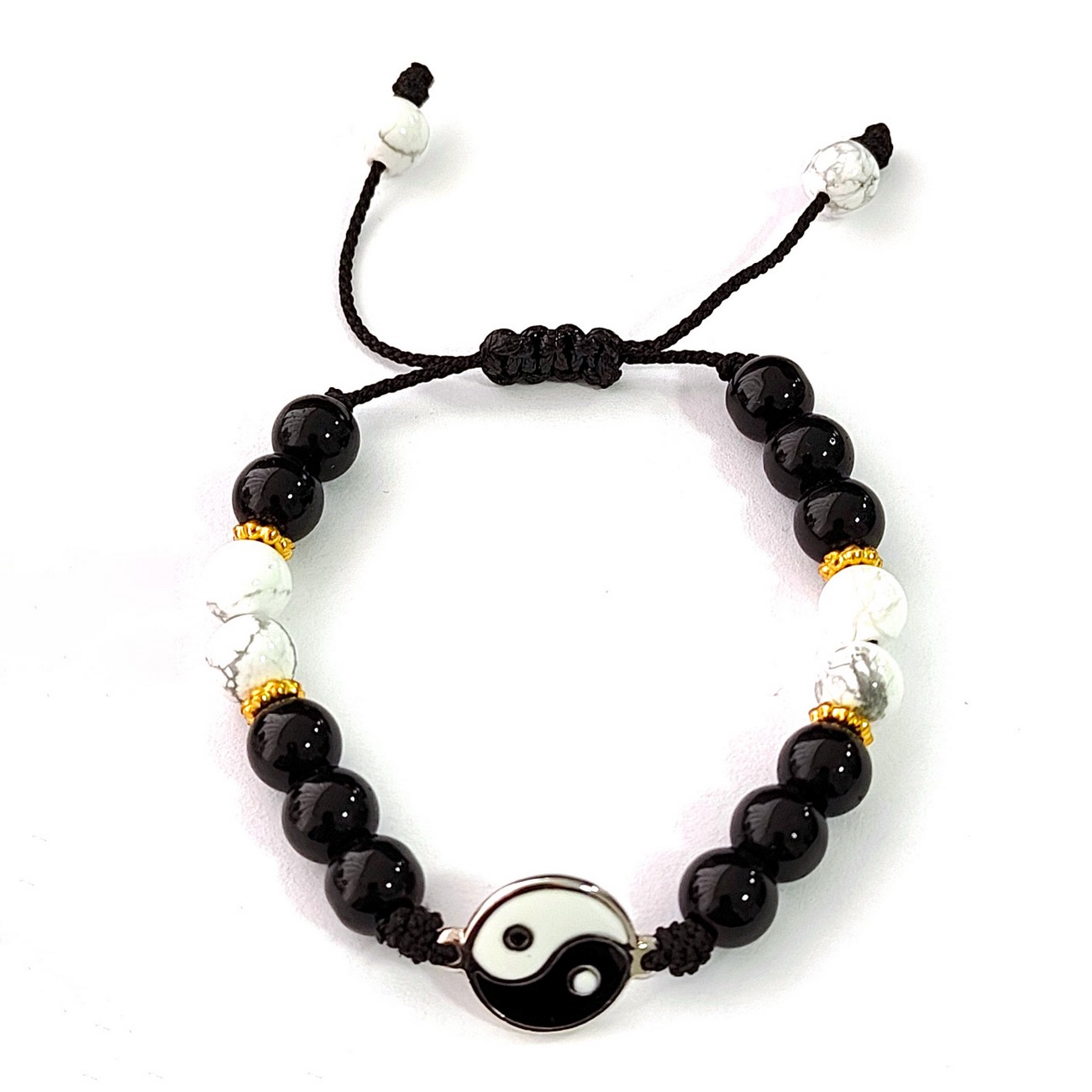 Pulsera Para Pareja Yin Yang Amor Regalo Perfecto + Estuche