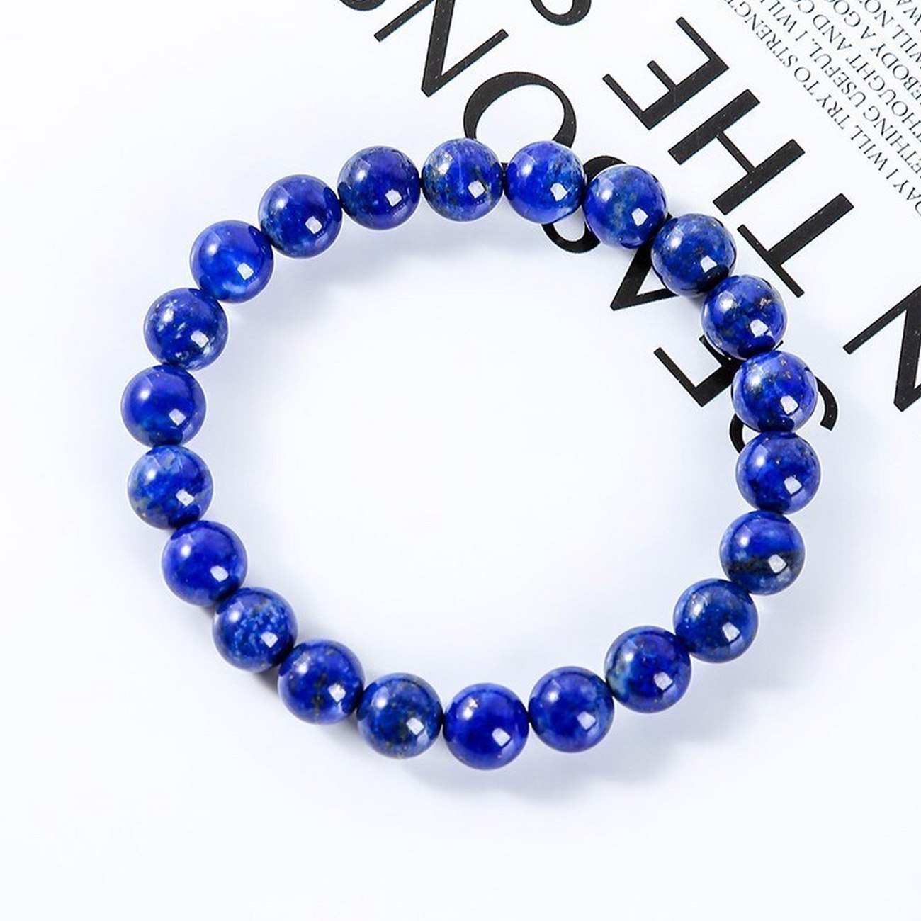 Pulsera Cuarzo Lapislazuli + Estuche Gamushop