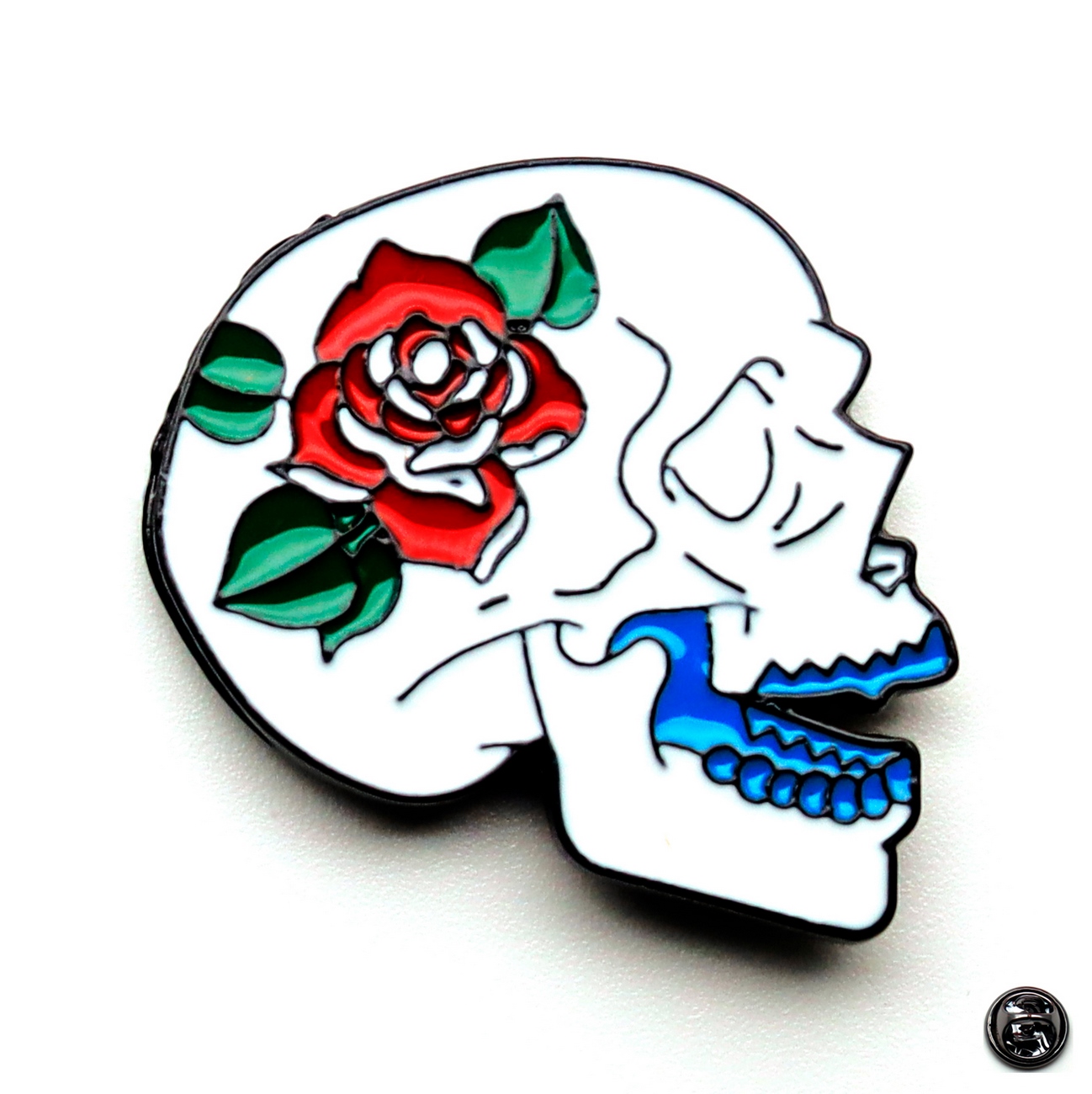 Prendedor Pin La Catrina Calavera + Bolsa Decorativa