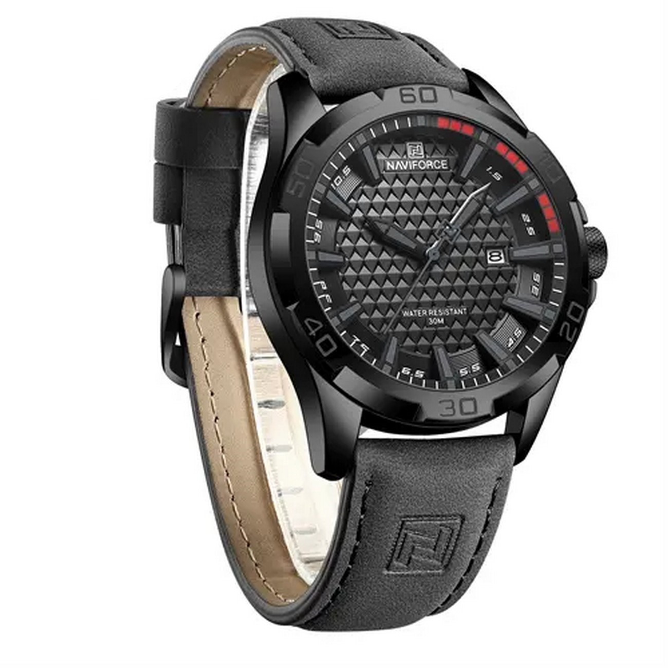 Reloj Naviforce Original Nf 8023 Gris + Estuche