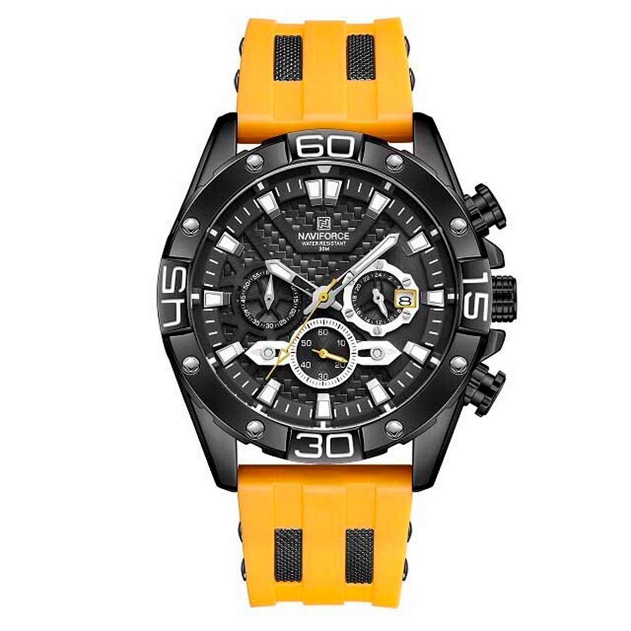 Reloj Naviforce Original Nf 8019t Cronografo Sport + Estuche