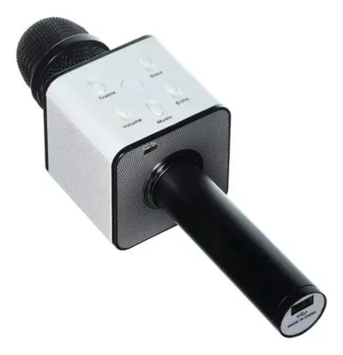 Micrófono Karaoke Q7 Portátil Parlante Bluetooth
