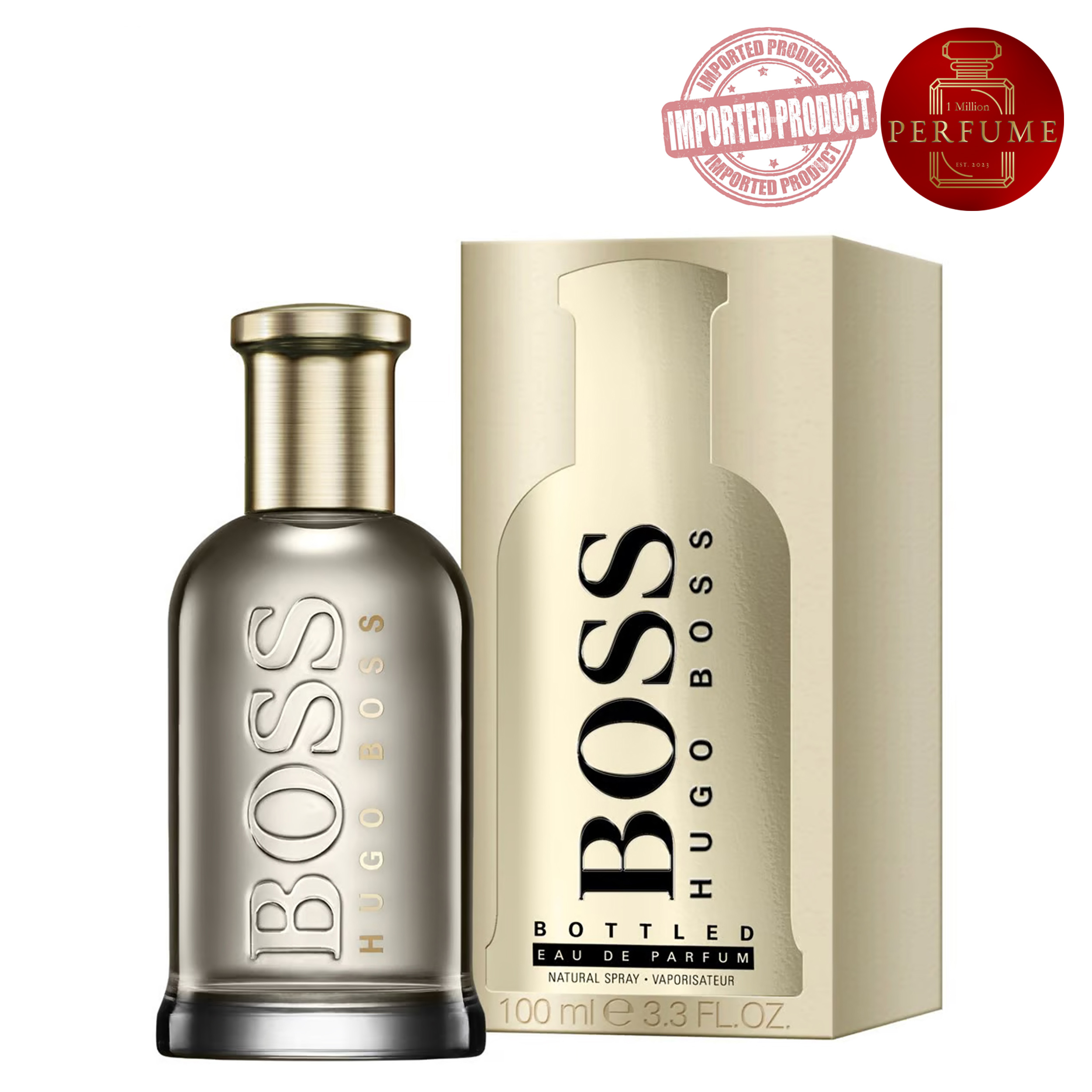 Boss Bottled Eau de Parfum Hugo Boss (Perfume Replica Con Fragancia Importada)- Hombre