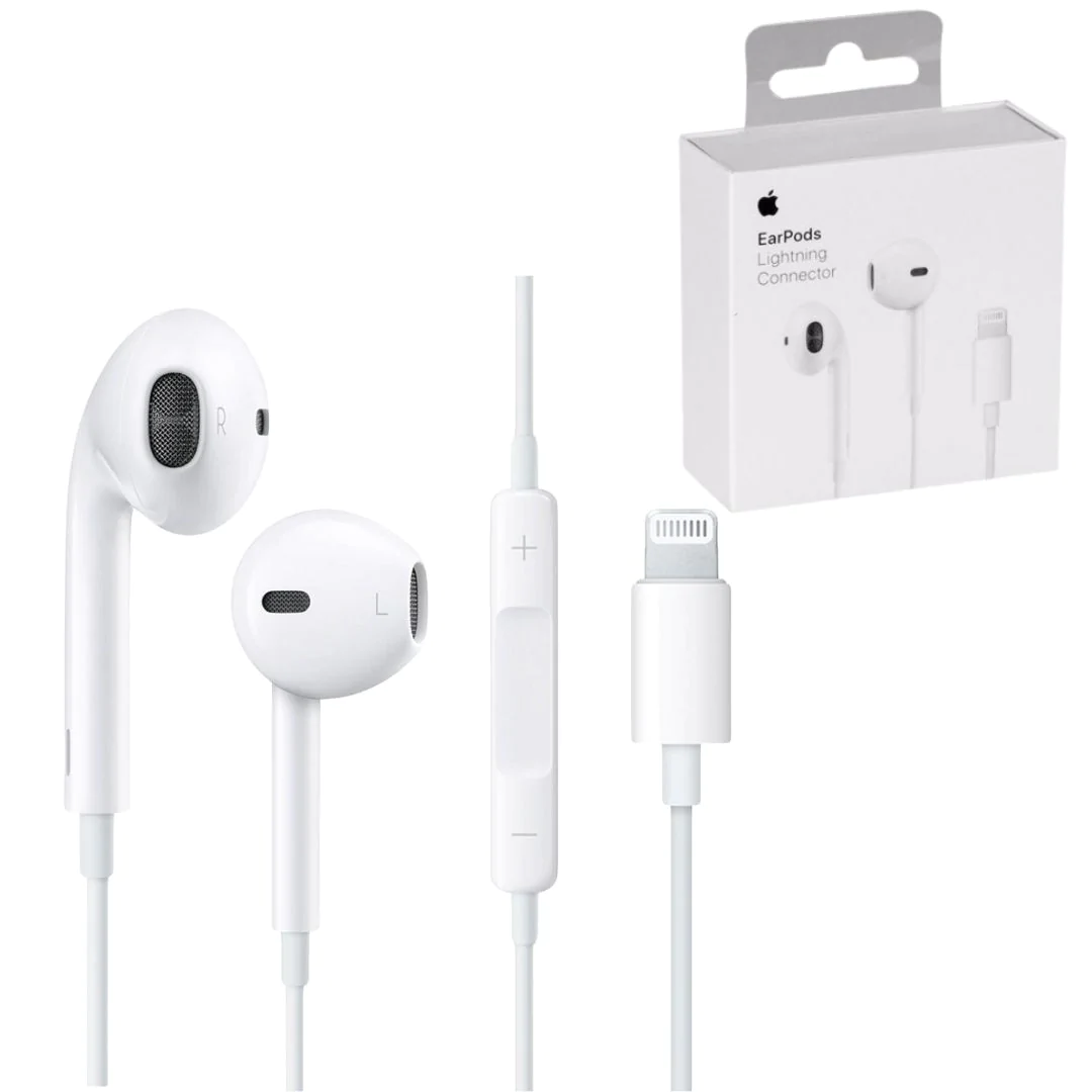 Audífonos Compatible Con Iphone EarPods Lightning Connector