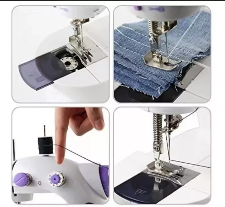 Maquina De Coser Portátil Mini Sewing Machine Eléctrica