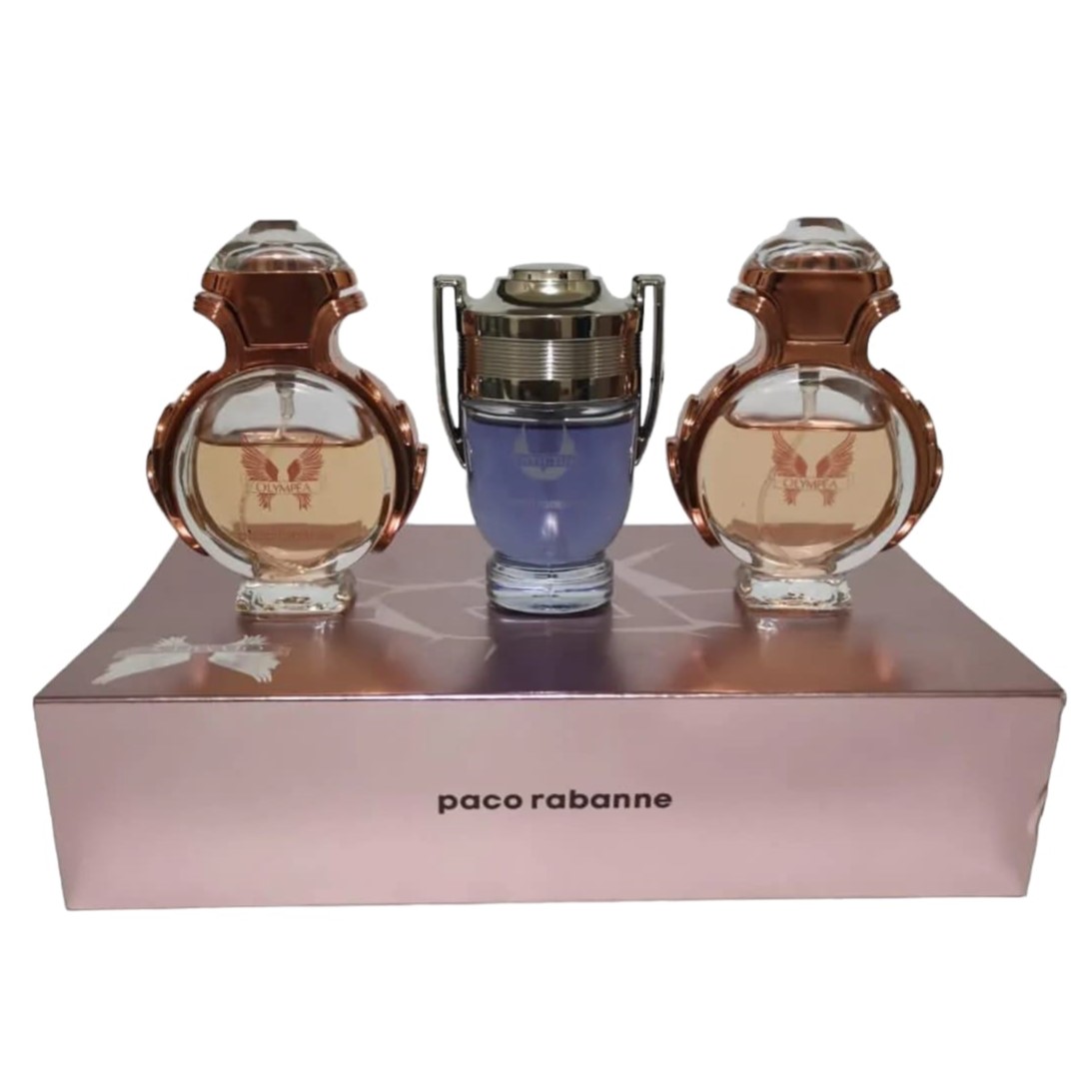 Perfume Iinvictus & Olumpea Paco Rabanne X3