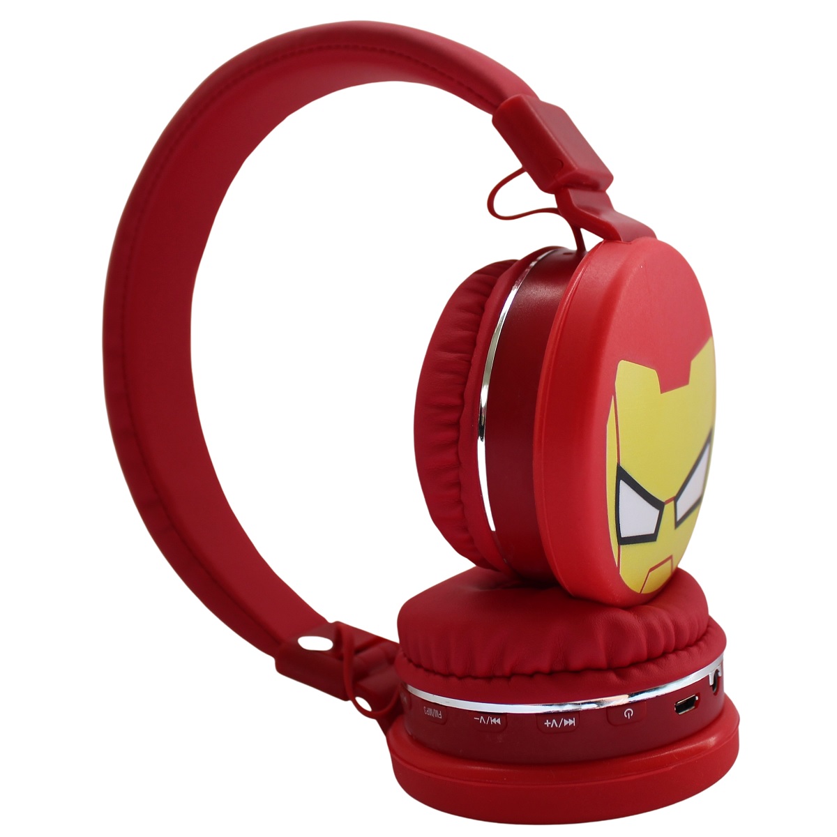 Auriculares Infantiles Con Diseno De Iron Man Para Alta Definicion De Audio