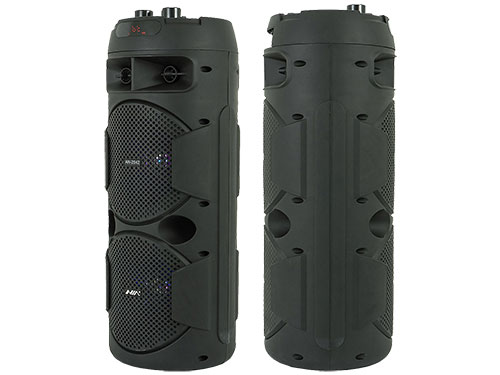 Torre De Sonido Bluetooth Parlante 7000W Con Control Y Microfono Cabina De Sonido Original NIA