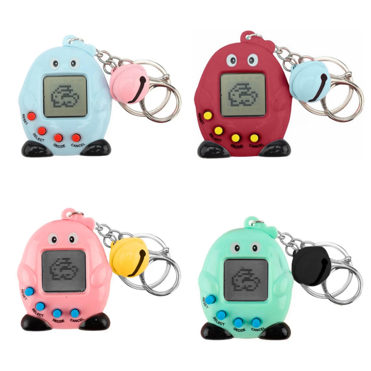 Tamagochi 168 Mascotas Virtuales Llavero Juguete Niños 