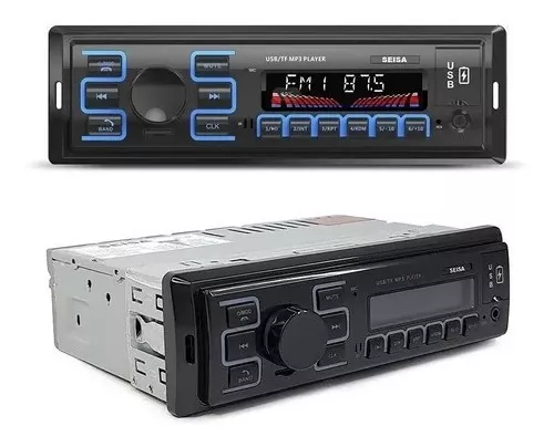 Radio Para Carro Audio Stereo Bt Usb Mp3 Fm Sd Con Control