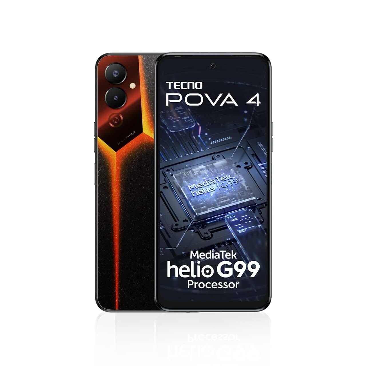 Celular Tecno Pova 4 256GB /13 Ram +Audf+Estuche