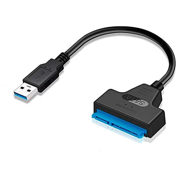 Conversor Galleta Sata Disco Duro 2.5 A Usb 3.0 Cable Doble