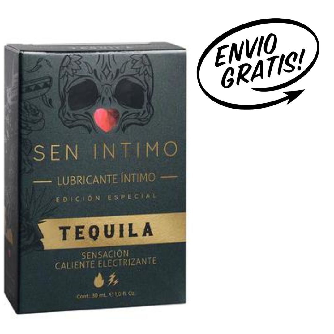 Lubricante Electrizante Tequila x 30 ml Sen Intimo