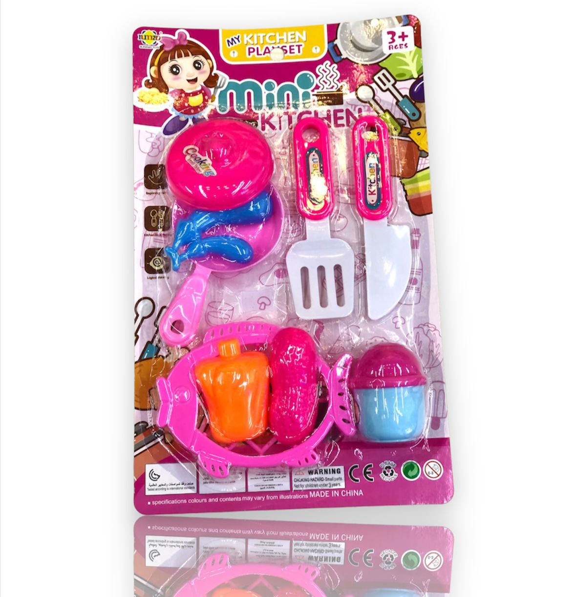 Kit de cocina de juguete para niñas pequeño