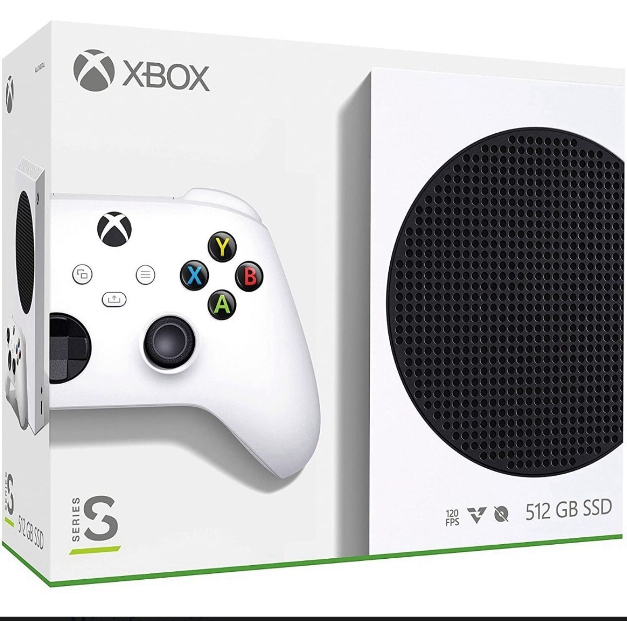 Consola Xbox Series S 512GB Blanco+Nueva+1 Año Garantia
