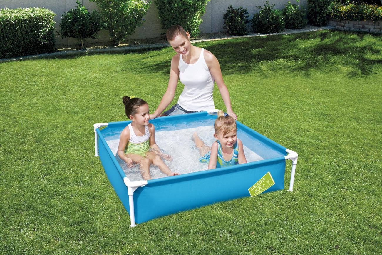 Piscina Alberca Estructural Cuadrada Bestway 56217 365 L