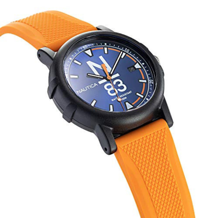 Reloj Nautica  Pulso Silicona Naranjado NAPEPS103