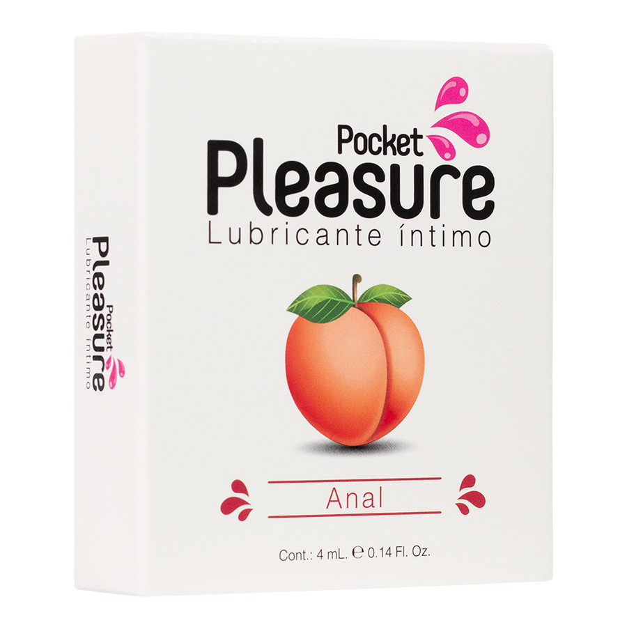 Lubricante Anal Pocket Pleasure 4 ML