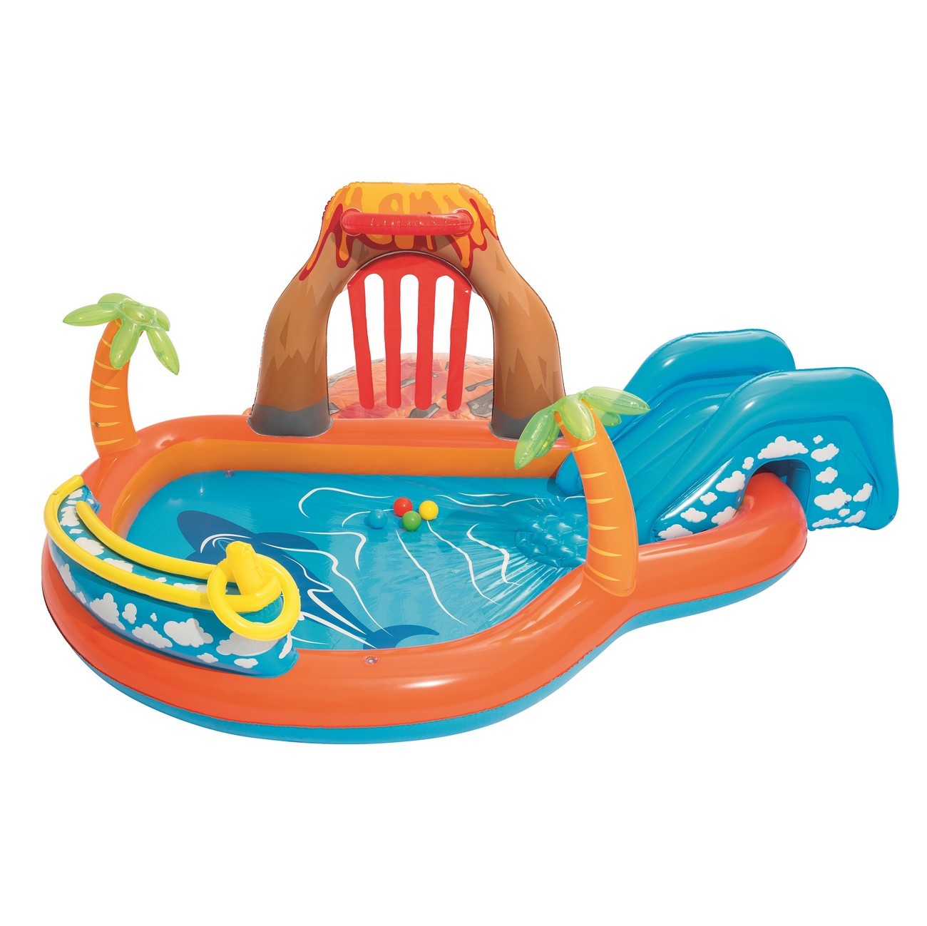 Piscina Centro De Juegos Acuático Lava Lagoon Bestway 53069