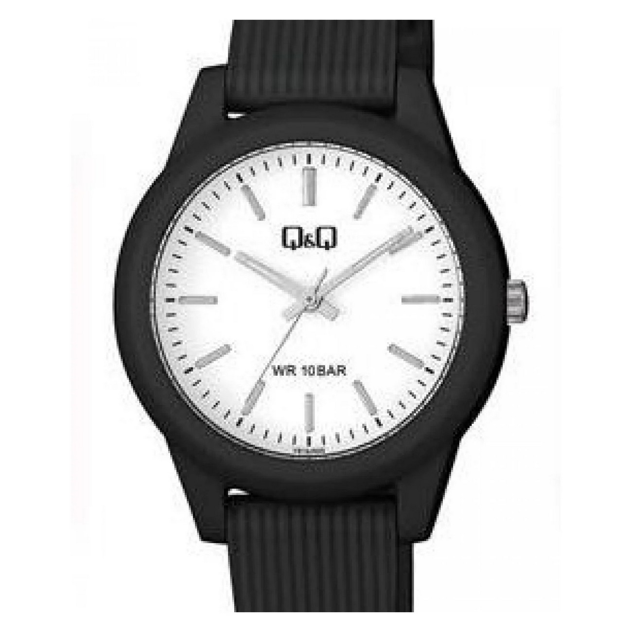 Reloj Q&q Qyq Vs13j003y Deportivo Goma Dama + Estuche 