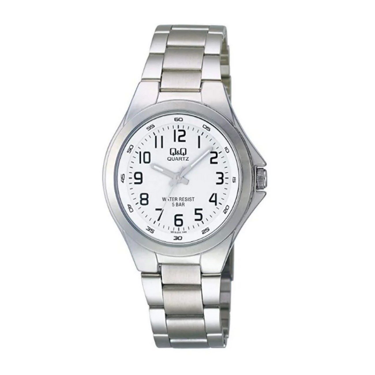 Reloj Q&q Qyq Q618j204y Casual Acero Hombre + Estuche 