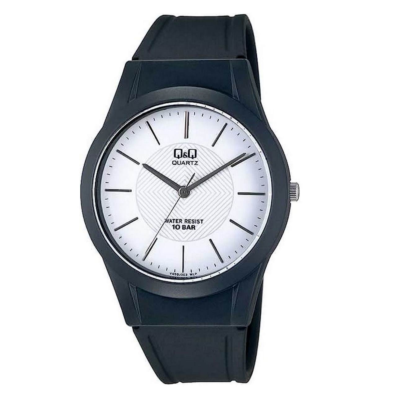 Reloj Q&q Qyq Vq50j003y Deportivo Silicona Hombre + Estuche 