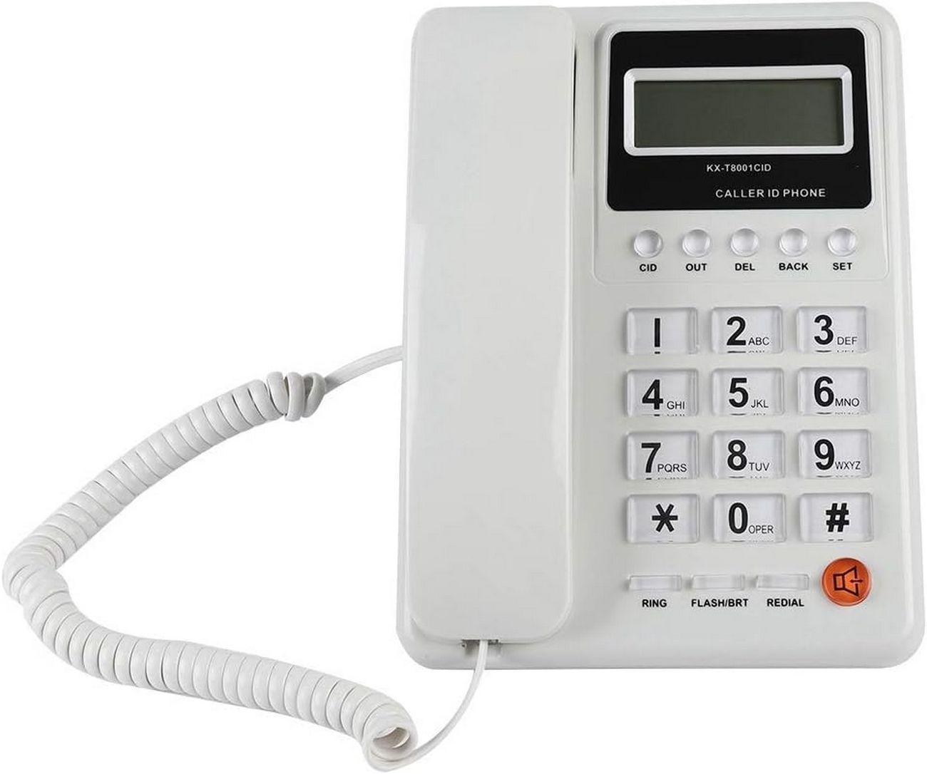 Telefono Fijo Escritorio Alambrico Pantalla Lcd Kx-t8001cid