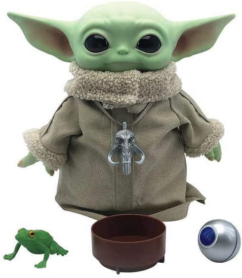 Baby Yoda Muñeco Con 4 Accesorios 