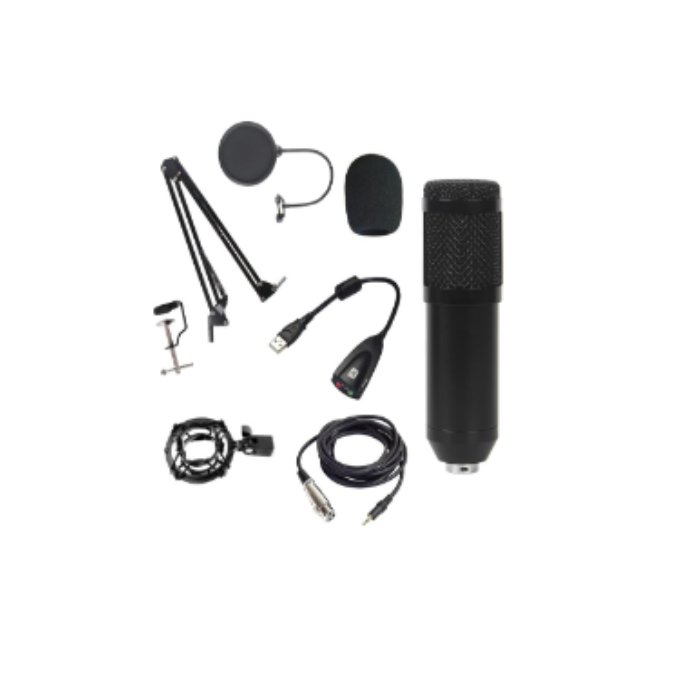 Kit Completo De Microfono Condensador